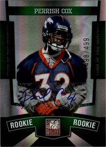 2010 Donruss Elite Turn of the Century Autographs #166 Perrish Cox Auto /499 FB - Picture 1 of 2