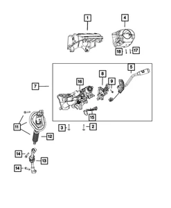 Genuine Mopar Gearshift Lever 6GD79SZ0AA - Bild 1 von 5