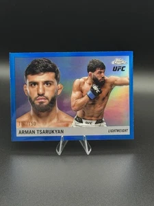 2025 Topps cromo UFC 1955 Arman Tsarukyan refractor azul/150 #55T-12 - Imagen 1 de 2