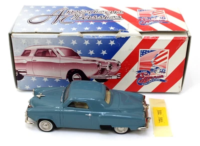 43rd Avenue AA1 1951 Studebaker Champion Coupe 1:43 MIB White Metal Blue - Image 1 of 4