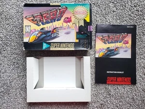 F-Zero Snes Box nur Anleitung OHNE SPIEL Super Nintendo - Bild 1 von 9