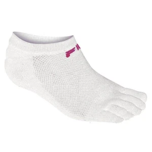 Fila Skele-toes Socks Girls Kids Size 6-8 Shoe Size 10.5-4 Qwick-Dry No Show NEW - Picture 1 of 3