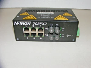 Commutateur Ethernet N-TRON 708FX2-ST - Photo 1/7
