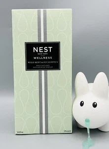 New NEST Fragrances Wellness, Wild Mint & Eucalyptus Reed Diffuser - Picture 1 of 6