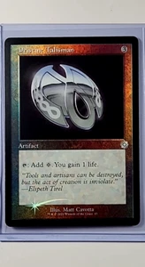 2022 MtG Magic the Gathering The Brothers' War Retro Foil #43 Pristine Talisman - Picture 1 of 3