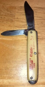 1933 WELTAUSSTELLUNG CHICAGO TASCHENMESSER COCA-COLA—-MADE IN USA - Bild 1 von 6