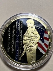 Challenge Medal US Gedenkmedaille zum Gedenken - US Police - Bild 1 von 2