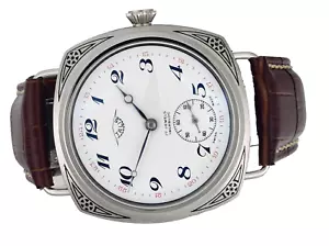 Swiss TALIS 17 Jewels Gold ETA / Unitas 6498 Stainless Steel Wrist Watch - Picture 1 of 6