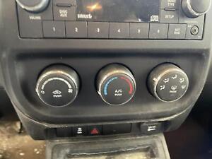 Used A/C Selector Switch fits: 2016 Jeep Patriot w/AC w/o automatic temperature