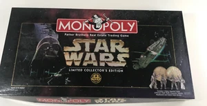 Star Wars Monopoly Limited Collectors Edition 1996 Hasbro Parker Bros Complete - Picture 1 of 14