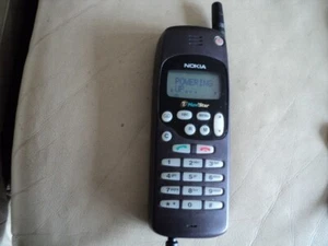 Vintage Nokia NHE-5NX Analogue Mobile Cell Phone Handset MoviStar - Afbeelding 1 van 4