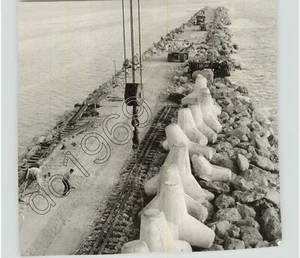 RARA Foto de Prensa de la Construcción Militar de EE. UU. en ESPAÑA, 1950 DE COLECCIÓN GUERRA FRÍA GUERRA - Imagen 1 de 2