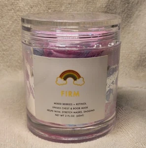Rainbow Beauty~FIRM~Mixed Berries+Retinol Chest & Boob Mask~Sagging/Stretch Mark - Picture 1 of 9