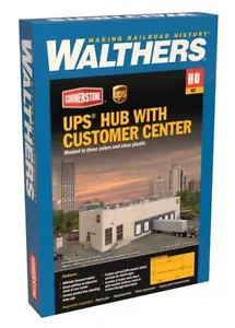 Walthers Cornerstone 933-4110 | UPS® Hub with Customer Center | HO Scale (New) - Picture 1 of 2