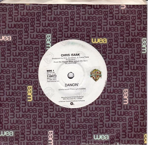 CHRIS ISAAK Dancin' / Unhappiness 45 SirH70 - Picture 1 of 2
