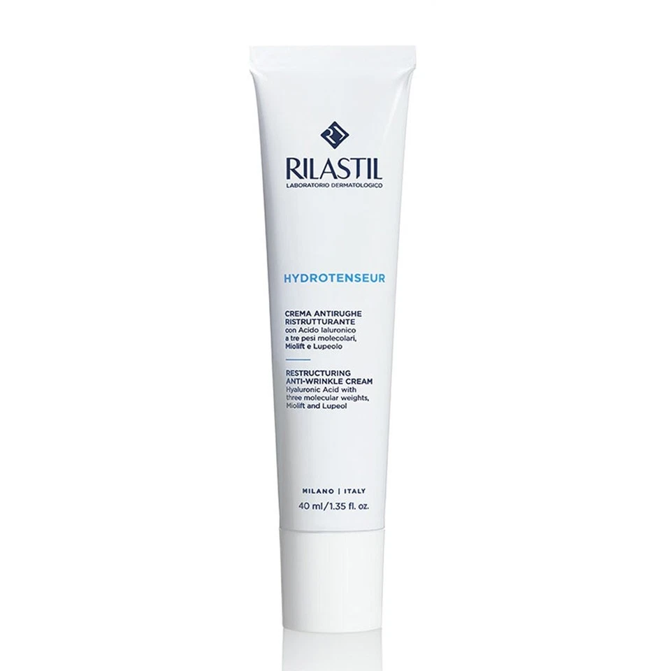 Rilastil Hydrotenseur - Crema Antirughe Ristrutturante per Pelli Normali, 40ml - Immagine 1 di 1