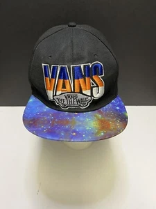 VANS “off The Wall”  Cosmic Galaxy Flat Bill SnapBack Hat  - Picture 1 of 3