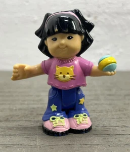 Fisher Price Little People SONYA LEE TIENDA DE MASCOTAS NIÑA Plegable Posable ¡Raro! - Imagen 1 de 8