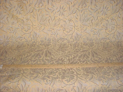 Tela de tapicería brocado de lino anacardo Cavendish Stroheim and Romann 1-5/8 años Foto 1 de 3