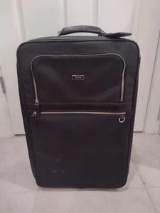 Tumi Black Rolling Luggage Suitcase Good Condition 22" x 15" x 9" - Picture 1 of 12