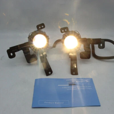 For 2016-2019  Elantra Front Bumper Clear Len Fog Lights w/Bulb Projector - Image 1 of 4