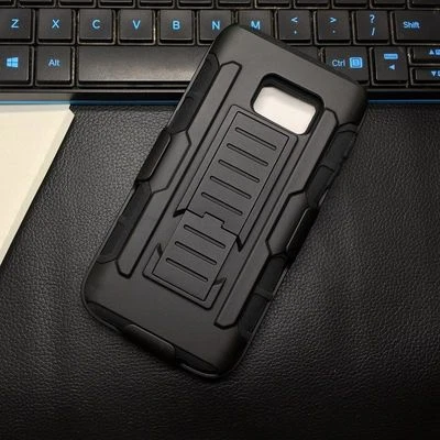 ARMOR Military Tough Kickstand Clip Case Samsung Galaxy Note 3 4 5 8 + GLASS - Image 1 of 4
