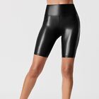 Women's Stretchy PU Leather Hot Pants Clubwear Cycling Shorts Yoga Bottoms