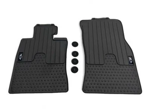 Mini Cooper All-Weather Rubber Front Floormats NEW 51472243906 2007-2015 R5x - Picture 1 of 12