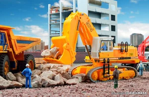 KIBRI 11272 Escala HO Excavadora Con Orugas LIEBHERR Bagger 974 - Imagen 1 de 2