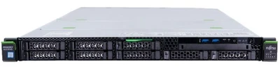 NEW Fujitsu Primergy RX2530 M5 Eight-Core Silver 4208 16GB RAM 8-Bay 1U Server - Image 1 of 4