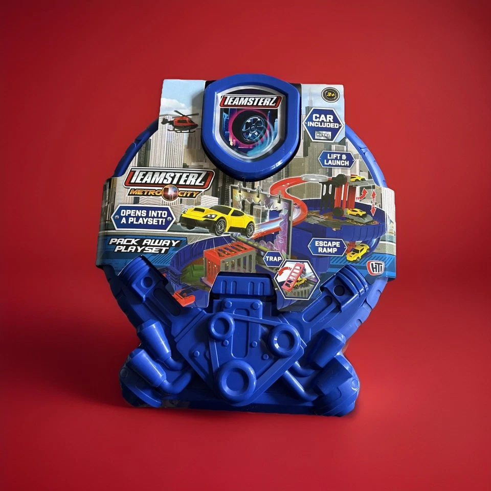 Teamsterz Metro City Pack Away Car PlaySet