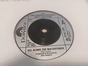 The Jimi Hendrix Experience – All Along The Watchtower 7" REISSUE 1980 VG - Picture 1 of 2