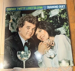 CONWAY TWITTY And Loretta Lynn LP Diamond Duet In Shrinkwrap 1979 MCA NM - Picture 1 of 2