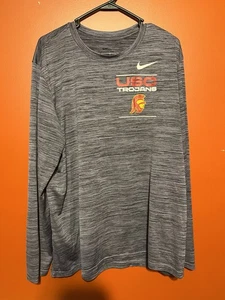 Camiseta Nike USC Trojans Sideline Velocity Performance Camisa Manga Larga XL DriFit - Imagen 1 de 5
