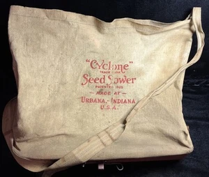 Vintage 1925 Cyclone Seed Sower Seeder Co Urbana Indiana - Picture 1 of 7