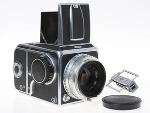 Hasselblad 1000F Camera Kit w Zeiss 80mm f2.8, 120 Back, WL Finder, 1956 *EXC+* - Picture 1 of 22