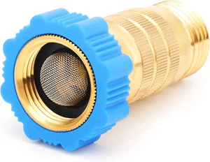 Wohnmobil Hi-Flow Wasserdruckregler 50-55 Psi, 3/4 Zoll Gewinde bleifrei Messing I - Bild 1 von 12