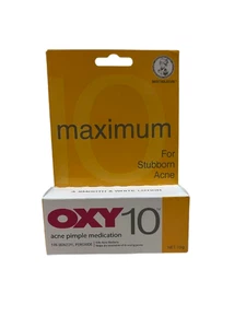 10g OXY10 For Stubborn Acne Pimple Medication (small size) - Picture 1 of 1