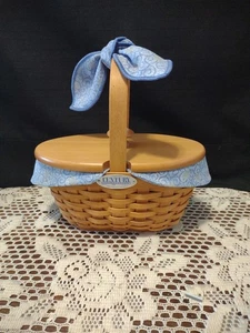 Vintage Longaberger 2000 Century Celebration Cheers Basket Lid Liner Protector - Picture 1 of 7