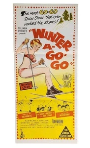 Daybill Winter A Go Go Original Australian Vintage Cinema Movie Poster - Picture 1 of 12