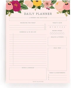 Daily Planning Pad, To Do List Notebook - Undated Tear-Off Sheets Notepad - - Picture 1 of 5