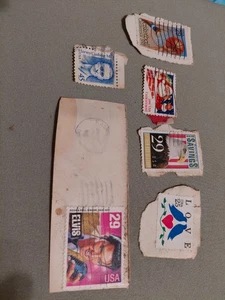 6 Used Postage Stamps - Picture 1 of 4
