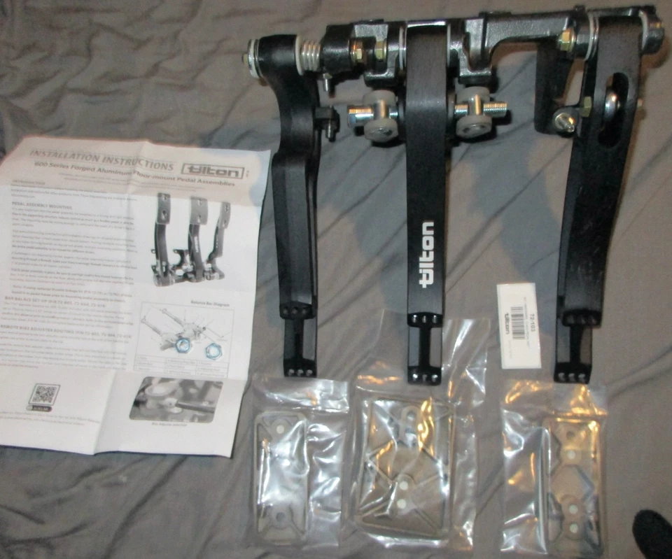 Tilton 600-Series Floor-Mount Pedal Assemblies 72-603 Drag Racing Set Up RACE - Image 1 of 4