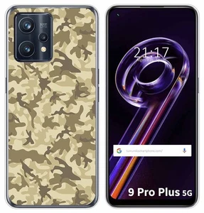 Funda Silicona para Realme 9 Pro Plus 5G diseño Sand Camuflaje Dibujos - Imagen 1 de 1