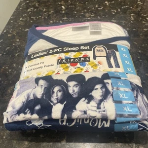 Ladies “Friends” two-piece sleep set XL - Picture 1 of 3