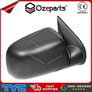 TYC RH Right Electric Door Mirror Black For Holden Rodeo RA 2003-2008 - Picture 1 of 6