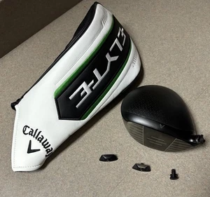 Used RH Callaway Elyte Head Only 9.0* Driver Head Only Elite + Headcover Weight - Picture 1 of 5