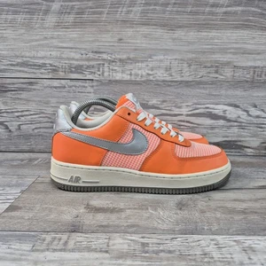 Nike Air Force 1 Zapatos Para Mujer Talla 8.5 Naranja Cuadros '82 315115-800  - Imagen 1 de 13