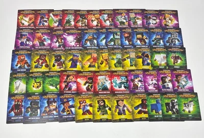 Minecraft Dungeons Arcade Cards Lot of 55 different (Series 4) Raw Thrills - Image 1 of 2