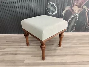 Hallway bench, Ottoman for bedroom, Retro bench, Upholstered bench, Dining bench - Picture 1 of 10